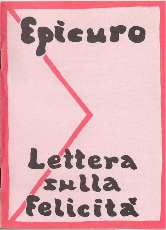 Lettere sulla felicità Epicuro Collana Millelire