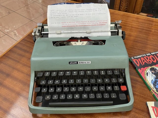 L'Olivetti Lettera 32 di Angela Giussani