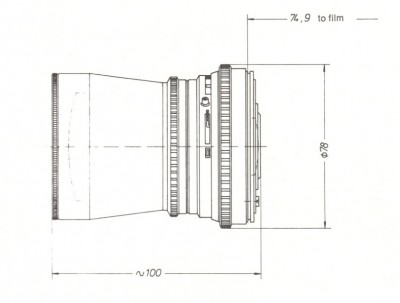 "Zeiss 50mm Distagon"